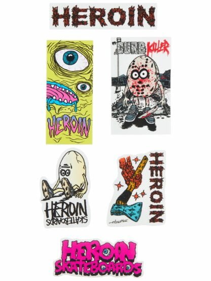 Heroin Skate Sticker Pack