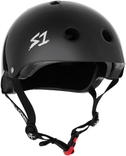 S1 Lifer skate helmet Black Gloss
